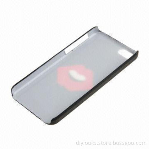 Red Lip Pattern Anti-scratch Plastic Protective Case for iPhone 5C, OEM Orders Welcomed